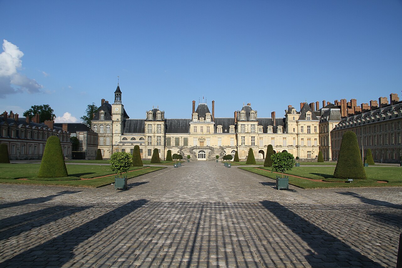 Le château de Fontainebleau, résidence des rois de France